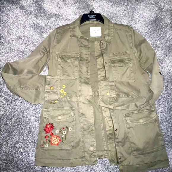 SONOMA  military embroided jacket! (MED) - Picture 1 of 10
